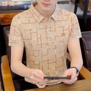 Premium Quality Half Sleeve China Polo Shirt TS-56