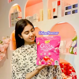 Manee Gluta Collagen Pink Juice 1 Pack 30 Sachets